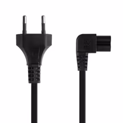 TooQ 10.22.0502 power cable Black 1.8 m CEE7/16 C7 coupler