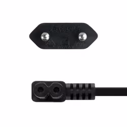 TooQ 10.22.0502 power cable Black 1.8 m CEE7/16 C7 coupler