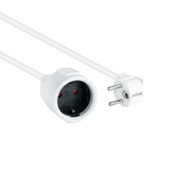Nanocable 10.22.0603-W power extension 3 m 1 AC outlet(s) Indoor White