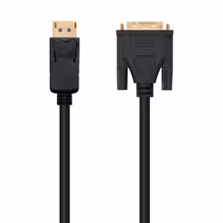 Nanocable 10.15.4501 video cable adapter 1 m DisplayPort DVI Black
