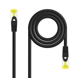 Nanocable 10.20.1900-L30-BK networking cable Black 0.3 m Cat6a SF/UTP (S-FTP)