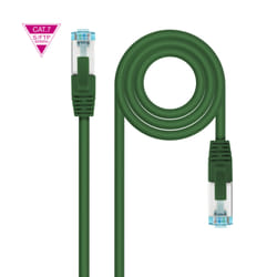 Nanocable 10.20.1700-L25-GR networking cable Green 0.25 m Cat7 SF/UTP (S-FTP)