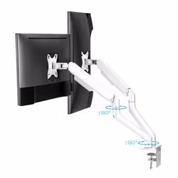 TooQ DB4132TNR-W monitor mount / stand 81.3 cm (32") Desk White