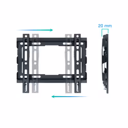 TooQ LP1043F-B TV mount/stand 109.2 cm (43") Black