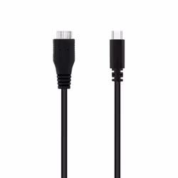 Nanocable 10.01.1201-BK USB cable USB 3.2 Gen 1 (3.1 Gen 1) 1 m USB C Micro-USB B Black