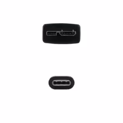 Nanocable 10.01.1201-BK USB cable USB 3.2 Gen 1 (3.1 Gen 1) 1 m USB C Micro-USB B Black