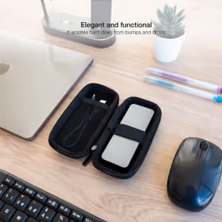 TooQ TQBC-M201B storage drive case Sleeve case Black