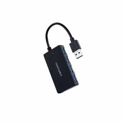 Nanocable 10.16.4403, USB 3.2 Gen 1 (3.1 Gen 1) Type-A, USB 3.2 Gen 1 (3.1 Gen 1) Type-A, Black, 0.15 m, 40 mm, 77 mm