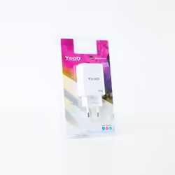 TooQ GaN Wall Charger USB-C/PD + USB-A/QC 45W, White - Additional view 6
