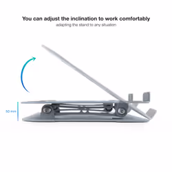 TooQ TQLRS0012-AL-G laptop stand Laptop & tablet stand Grey 43.9 cm (17.3")