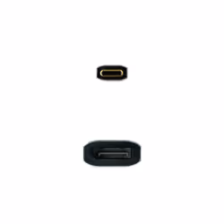Nanocable 10.16.4104-G video cable adapter 0.15 m USB Type-C DisplayPort Grey