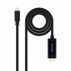 Nanocable 10.15.5133, 3 m, USB Type-C, HDMI Type A (Standard), Male, Male, Straight
