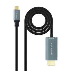 Nanocable 10.15.5162 video cable adapter 1.8 m USB Type-C HDMI Type A (Standard) Black