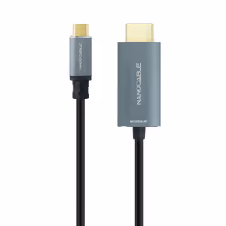 Nanocable 10.15.5162 video cable adapter 1.8 m USB Type-C HDMI Type A (Standard) Black