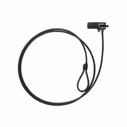 TooQ NANO Type Security Cable with Laptop Key 1.5 metres, Dark Grey, 1.5 m, Kensington, Nano, Combination lock, Galvanized st ...