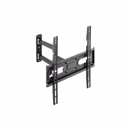 TooQ LP7843TN-B, 100 x 100 mm, 400 x 400 mm, -15 - 3°, -90 - 90°, Steel, Black