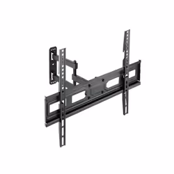 TooQ LP7863TN-B, 100 x 100 mm, 600 x 400 mm, -15 - 3°, -60 - 60°, Steel, Black