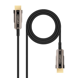 Nanocable HDMI Cable V2.0 AOC 4K@60Hz 18Gbps A/M-A/M, Black, 10 m