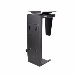 TooQ Metal Desk/Wall CPU Holder, Black