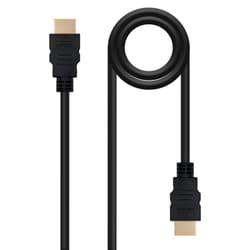 Nanocable High speed with ethernet HDMI cable, A/M-A/M, Black 10 m