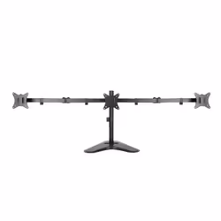 TooQ Desktop Stand for 3 Screens 17"-27", Black