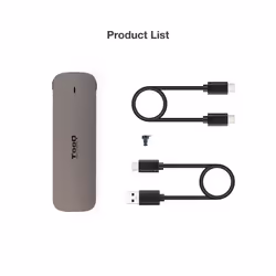 TooQ TQE-2202BR storage drive enclosure SSD enclosure Brown M.2 - Additional view 6