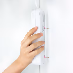 Nanocable Socket Strip with 3 Sockets with Switch, 1.4 m, White - Additional view 5