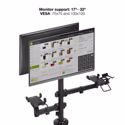 TooQ Table Stand for TPV/Printer/Terminal/Reader