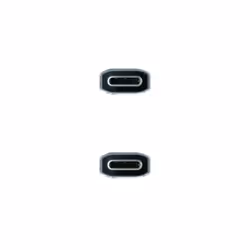 Nanocable USB 3.2 Gen2x2 20Gbps 5A/100W 4K/60Hz USB-C/M-USB-C/M Cable, Grey/Black, 3 m
