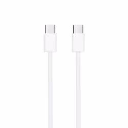 Nanocable USB-C 2.0 60W 3A Cable, USB-C/M-USB-C/M, White, 2 m