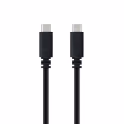 Nanocable USB 2.0 Cable 3A, USB-C/M-USB-C/M, Black, 1.5 m