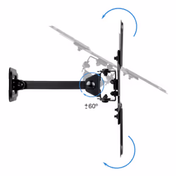 TooQ Wall Mount for 13‘’-43‘’ Screens, Black - Additional view 4