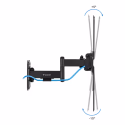 TooQ Wall Mount for 13"-55" Screens, Black