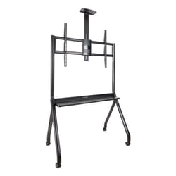 TooQ iStar Floor Stand with Wheels for 55‘- 100’ Screens, Black