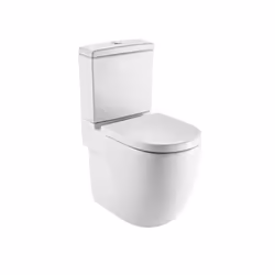 Roca A8012AB00B Seat & Cover, Meridian-N Compact Collection, White, 365x415mm