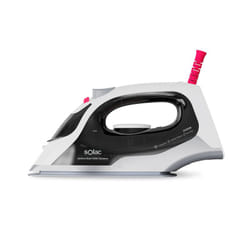 Solac PV2400 Steam iron Ceramic soleplate 2400 W Black, White