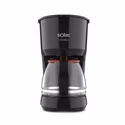 Solac CF4036, Drip coffee maker, Ground coffee, 750 W, Black