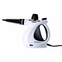 Solac Steam jet 2.1, Portable steam cleaner, 0.35 L, Black, White, Buttons, Rotary, 3.5 m, 1050 W