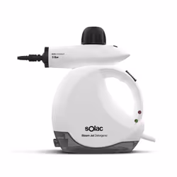 Solac S94902400, Portable steam cleaner, 0.175 L, Black, White, Rotary, 1200 W, AC