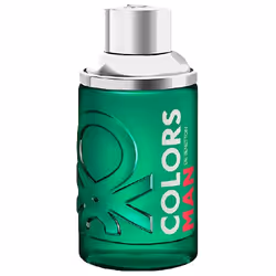 Benetton Colors Man Green 50ml, Men, 100 ml, Non-refillable bottle, Bergamot, Black pepper, Coriander, Cypress, Myrtle, Cedar ...