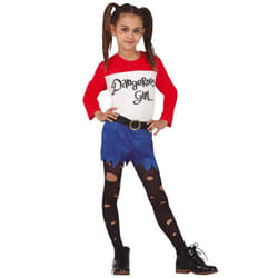 ) Dangerous girl costume for girls - 10 to 12 years (142-148 cm