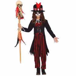 ) Mystical voodoo costume for girls - 10 to 12 years (142-148 cm