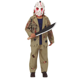 ) Machete killer costume for boys - 7-9 years (125-135 cm