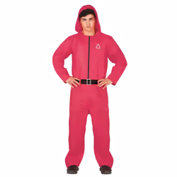) Men's pink game goalkeeper suit - L (52-54