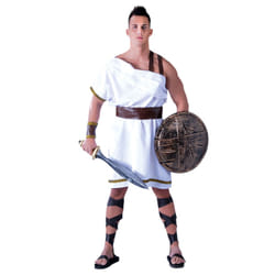 ) Men's white Spartan costume - L (52-54
