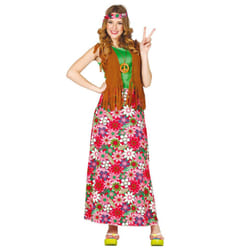 ) Happy hippie costume for women - L (42-44