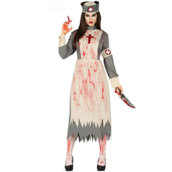 ) Retro zombie nurse costume for women - L (42-44