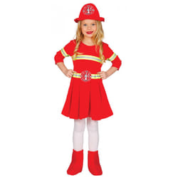 Girls' firefighter dress costume - 5 to 6 years
