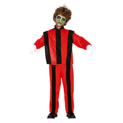 ) Boys' red pop star costume - 5 to 6 years (110-115 cm