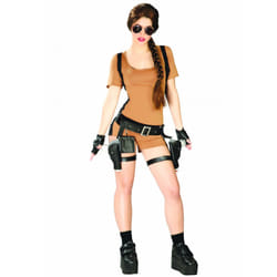 Sexy adventurer costume for women